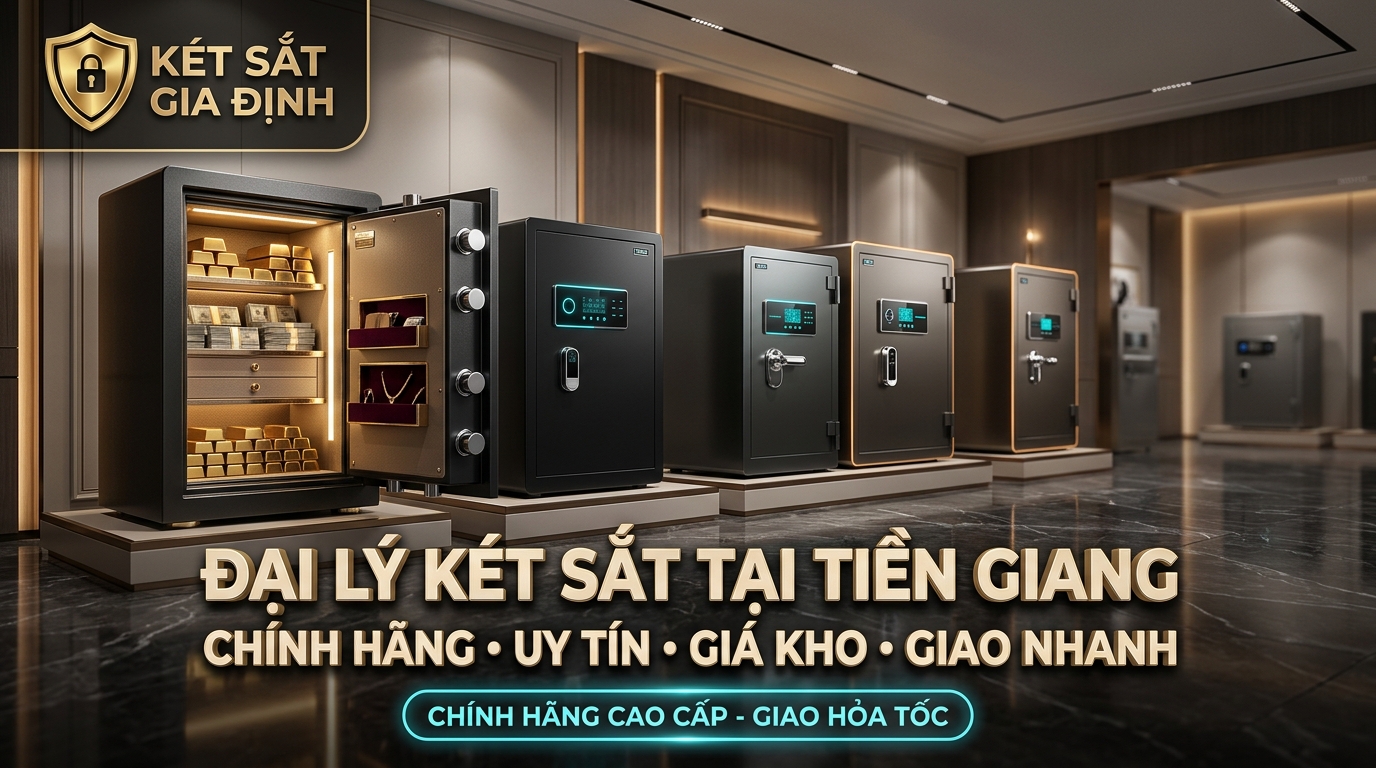 Đại Lý Két Sắt Tại Tiền Giang Chính Hãng Uy Tín Giá Kho Giao Nhanh - Két Sắt Gia Định chính hãng phân phối giao hỏa tốc