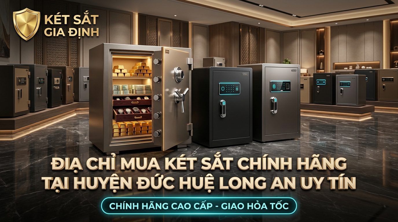 Địa Chỉ Mua Két Sắt Chính Hãng Tại Huyện Đức Huệ Long An Uy Tín - Két Sắt Gia Định chính hãng phân phối giao hỏa tốc