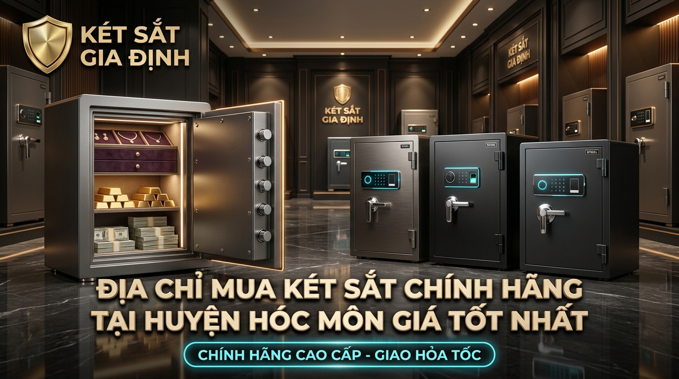 Địa Chỉ Mua Két Sắt Chính Hãng Tại Huyện Hóc Môn Giá Tốt Nhất - Két Sắt Gia Định chính hãng phân phối giao hỏa tốc