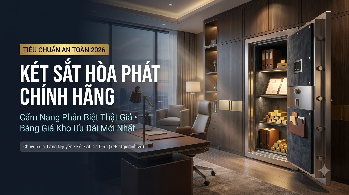 Két Sắt Hòa Phát Chính Hãng: Bảng Giá 2026 & Đánh Giá The One