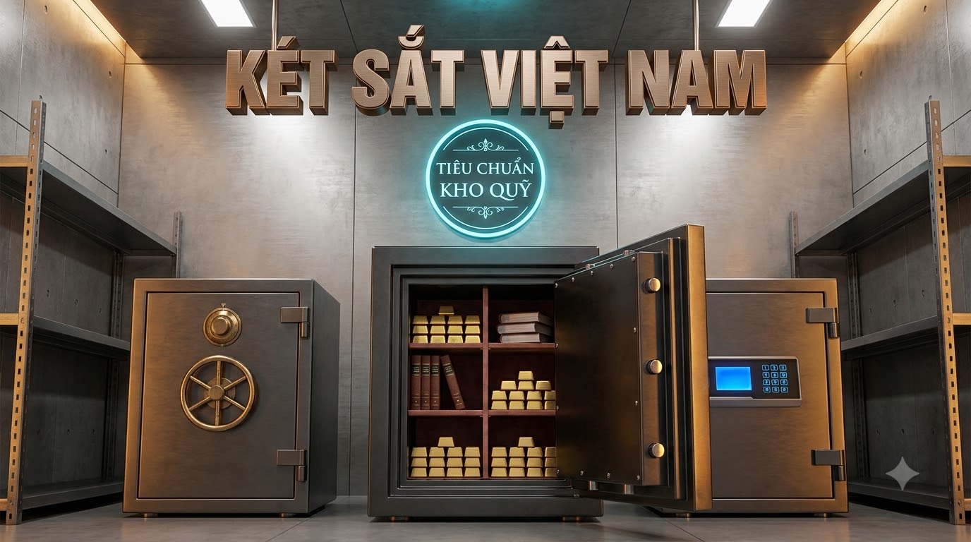 két sắt việt nam thân thép đúc đặc chống cháy tiêu chuẩn kho quỹ phân phối toàn quốc