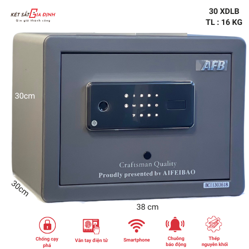 Thông số kích thước của két sắt AIFEIBAO XDLB 30