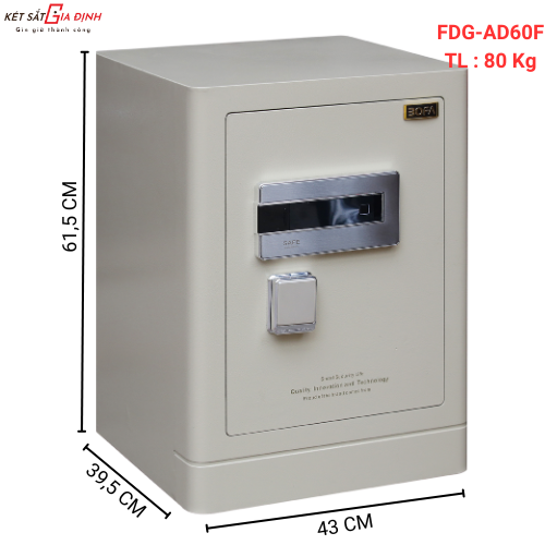 Két sắt Bofa FDG-A1D60F vân tay điện tử, tích hợp quản lý qua điện thoại