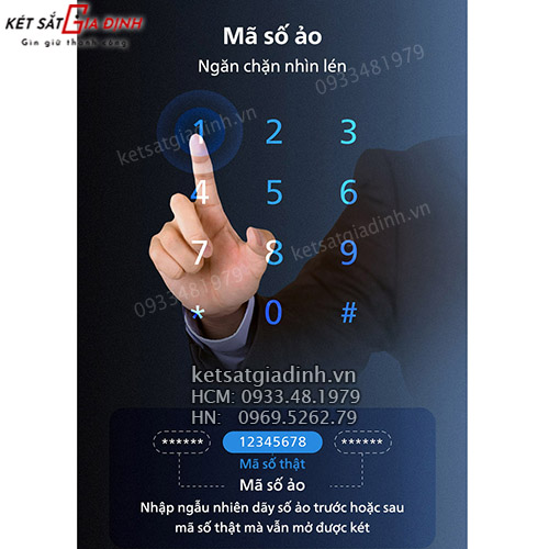 Mã số ảo ngăn chặn mọi hành vi nhìn lén từ kẻ xấu