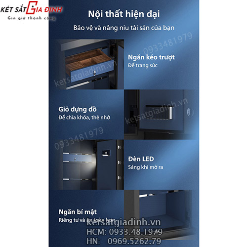 Phân chia khoa học bên trong két SBX602