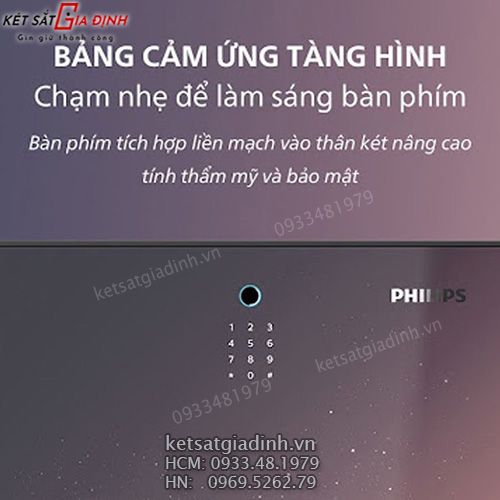 Bàn phím cảm ứng tàng hình, vuốt nhẹ để làm sáng