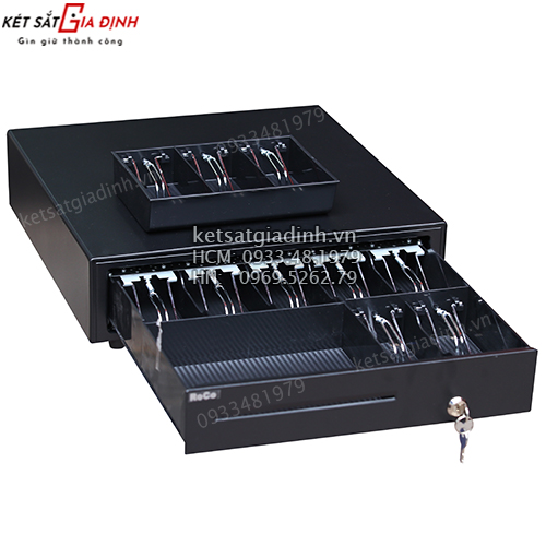 Ngăn kéo tiền - két thu ngân 10 kẹp RC408