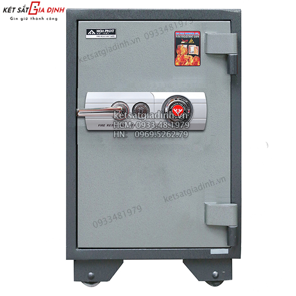 Két sắt Hòa Phát The One KS135-K1C1- Màu Ghi