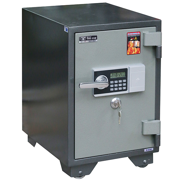 Két sắt Hòa Phát The One điện tử KS90K1DT Màu Ghi