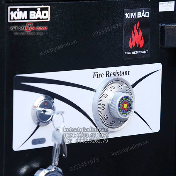 Két sắt mã cơ Kim Bảo KBC62 chống cháy