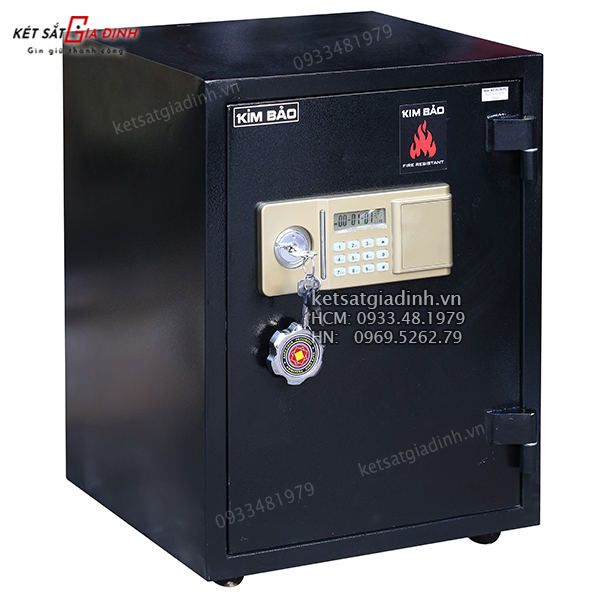 Két sắt khóa điện tử Kim Bảo KBE62 chống cháy