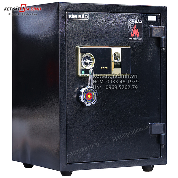 Két sắt vân tay Kim Bảo KBF62 chống cháy