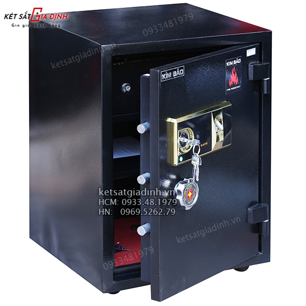 Két sắt vân tay Kim Bảo KBF62 chống cháy