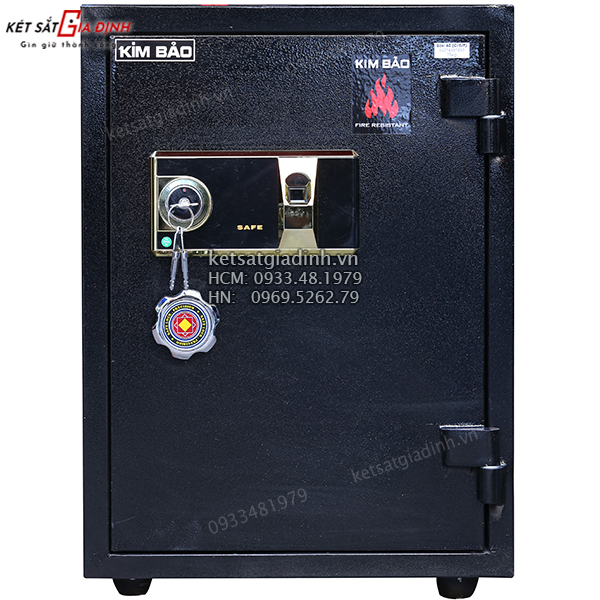 Két sắt vân tay Kim Bảo KBF62 chống cháy