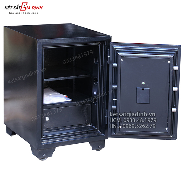 Két sắt vân tay Kim Bảo KBF69 chống cháy