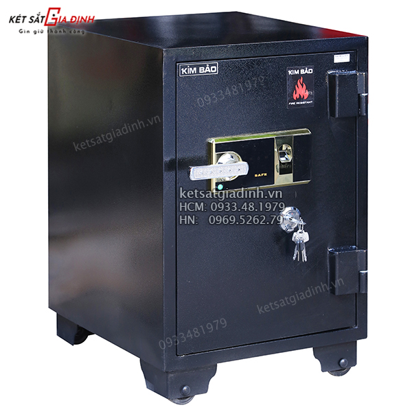 Két sắt vân tay Kim Bảo KBF69 chống cháy