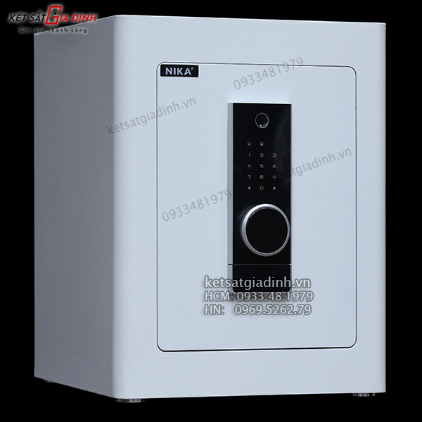 Két sắt vân tay điện tử Nika KDF485 thép tấm chống cạy