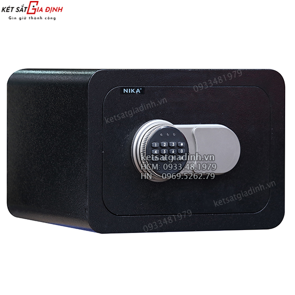 Két sắt mini khách sạn điện tử Nika KNE312 thiết kế gọn gàng thẩm mỹ