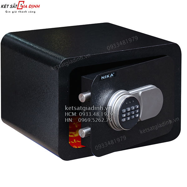 Két sắt mini khách sạn điện tử Nika KNE350 phù hợp cho hộ gia đình , khách sạn