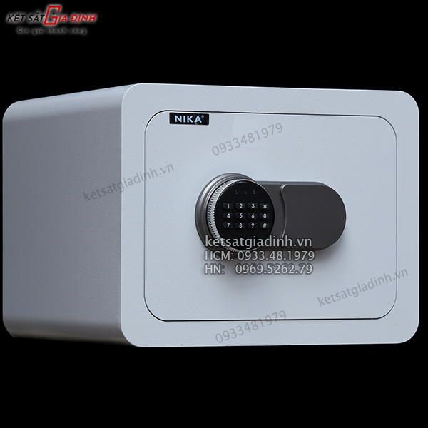 Két sắt mini thép tấm điện tử Nika KNE380