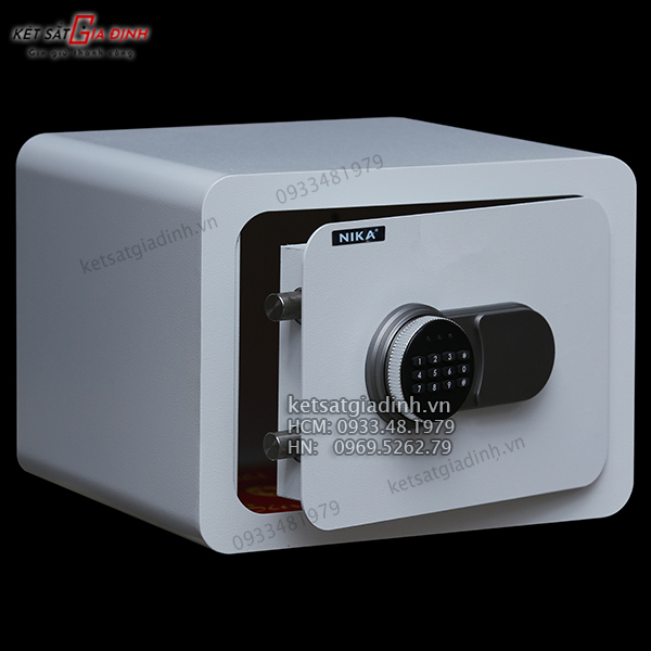 Két sắt mini thép tấm điện tử Nika KNE380