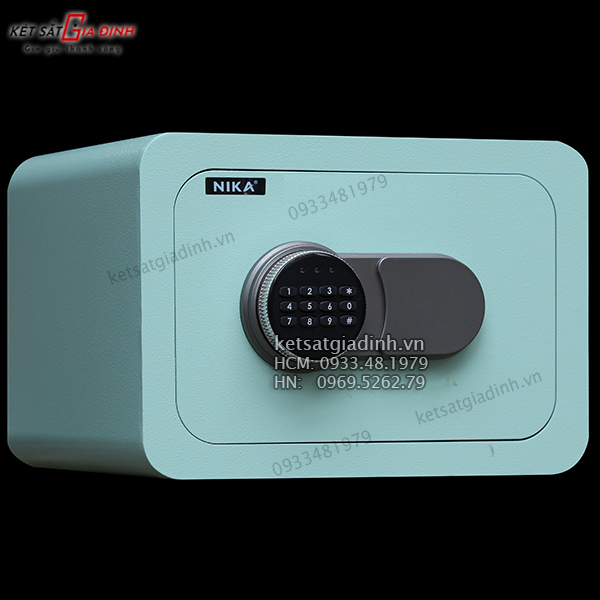 Két sắt mini thép tấm điện tử Nika KNE380