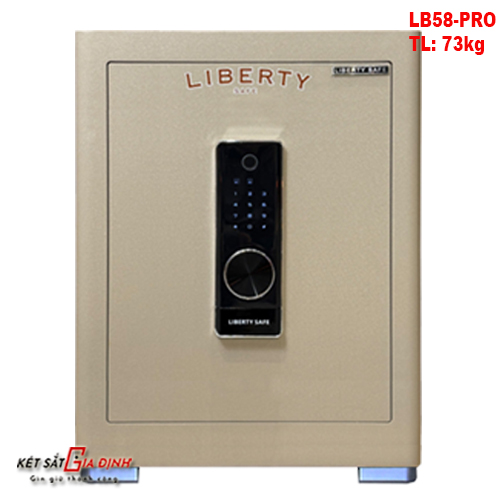 Két sắt Liberty LB58PRO màu nỉ vàng