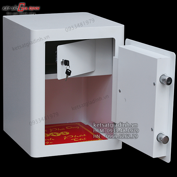 Két sắt điện tử Nika KDE485 thép tấm chống cạy