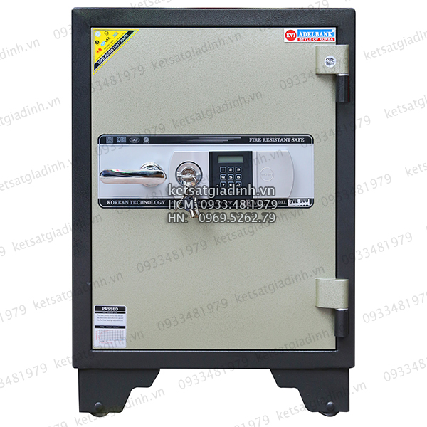 Két sắt cánh đúc Adelbank khóa điện tử SVE800
