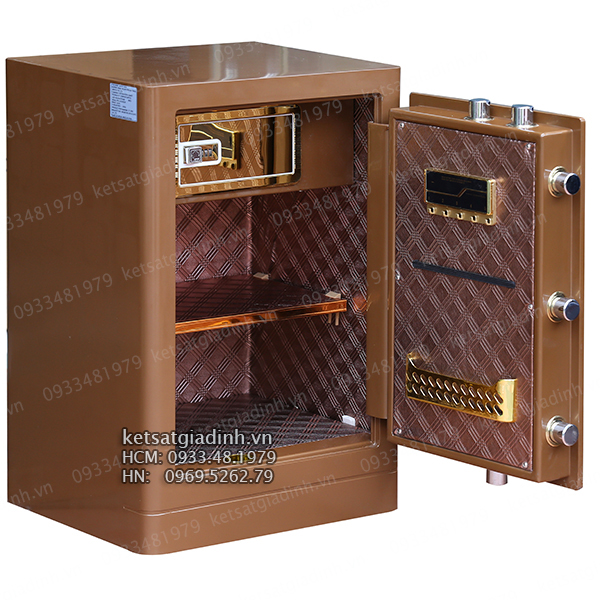 Bên trong két sắt Bofa BF-V-60BS2 vân tay điện tử