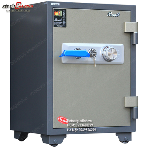 Két sắt Booil nhập khẩu BS-C750 khóa cơ