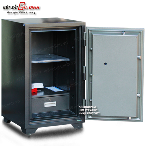 Bên trong két sắt Hòa Phát KS190-K2C1