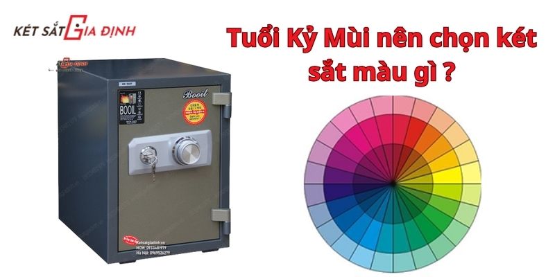 Tại sao màu sắc két sắt lại quan trọng với phong thủy?