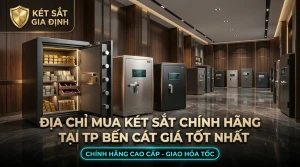 Địa Chỉ Mua Két Sắt Chính Hãng Tại TP Bến Cát Giá Tốt Nhất
