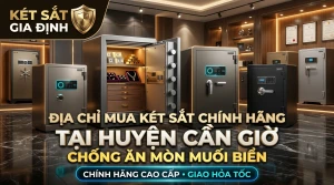 Địa Chỉ Mua Két Sắt Chính Hãng Tại Huyện Cần Giờ Chống Ăn Mòn Muối Biển