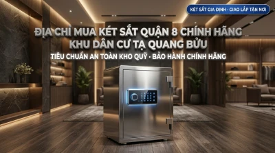 Địa Chỉ Mua Két Sắt Quận 8 Chính Hãng Khu Dân Cư Tạ Quang Bửu