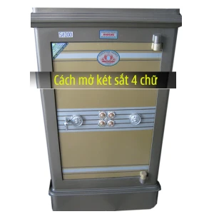 Cách mở két sắt 4 chữ chính xác