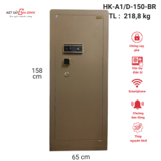 Két sắt AIFEIBAO HK-A1/D-150-BR vân tay điện tử , app điện thoại