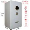 Két sắt Aifeibao HK-A1/D100ALS-II vân tay mật mã bản nâng cấp có 4 xoay đồng hồ