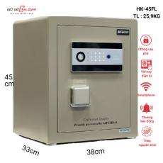 Két sắt AIFEIBAO HK-45FL vân tay điện tử, app điện thoại