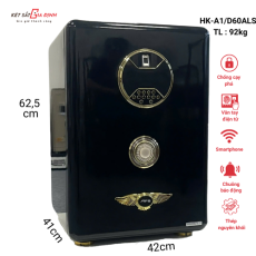 Két sắt AifeiBao HK-A1/D60ALS-II vân tay điện tử, 9 ngăn đựng đồng hồ cơ