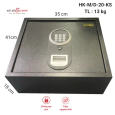 Két sắt AIFEIBAO HK-M/D-20-KS cửa trên, mật mã một lần cho khách sạn
