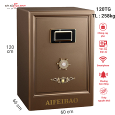 Két sắt AIFEIBAO HK-A1/D-120-TG vân tay điện tử, app điện thoại