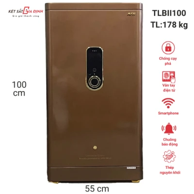 Két sắt AIFEIBAO TLBII100 FaceID, vân tay mật mã và app điện thoại