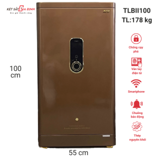 Két sắt AIFEIBAO TLBII100 FaceID, vân tay mật mã và app điện thoại