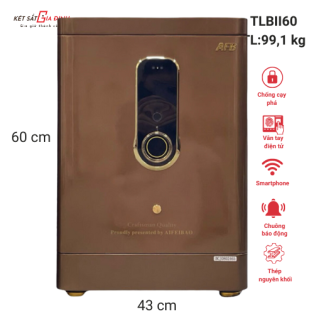 Két sắt AIFEIBAO TLBII60 FaceID, vân tay mật mã và app điện thoại