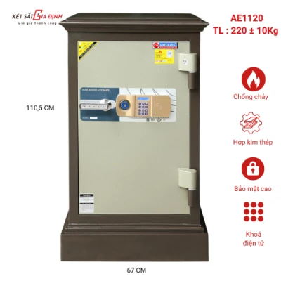 Két sắt cỡ lớn Adelbank AE1120 mã số điện tử