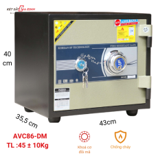 Két sắt mini AVC86-DM khoá cơ đổi mã