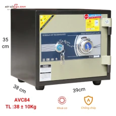 Két sắt mini AVC84-DM khoá cơ đổi mã