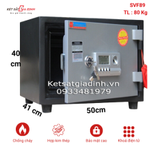 Két sắt Adelbank cánh đúc khóa vân tay SVF89
